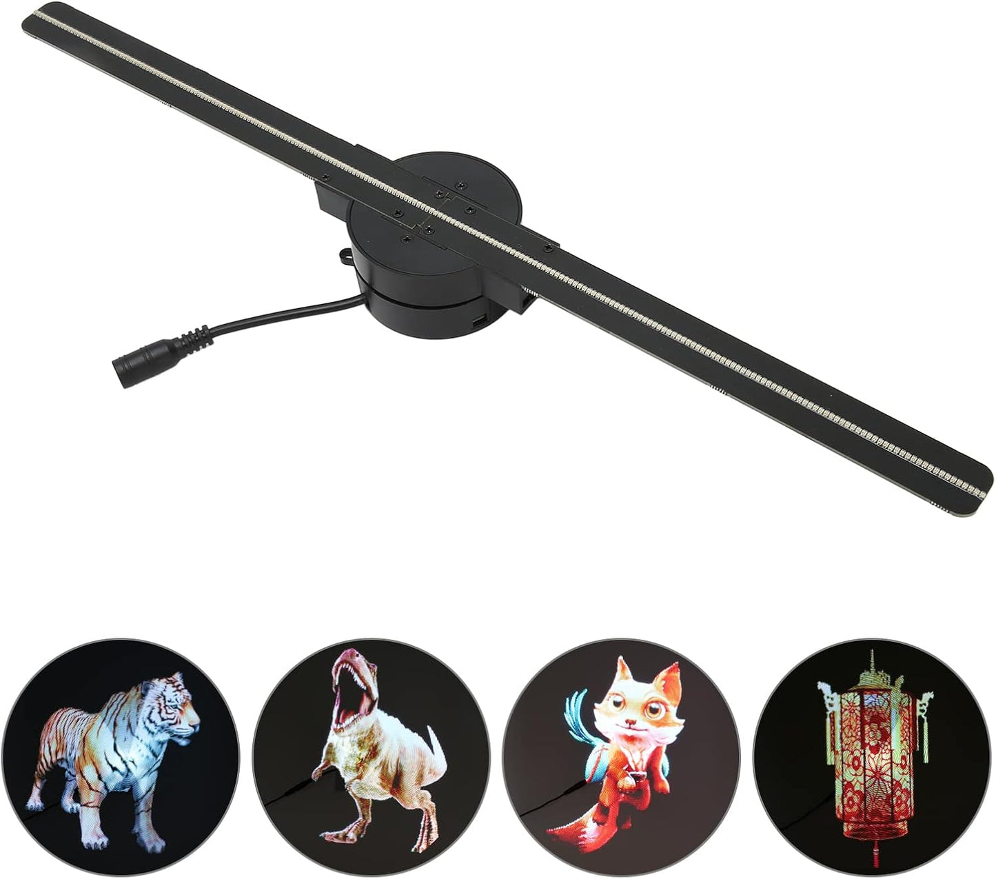 جهاز العرض الهولوجرامي ثلاثي الأبعاد!