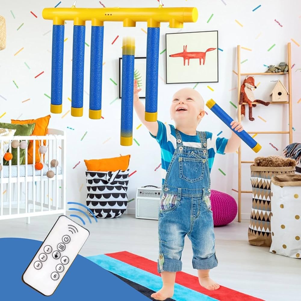 لعبة تحدي السقوط العصي للأطفال